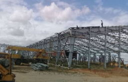 hangars et silos de stockage